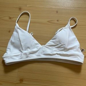Shein White bathing suit top
